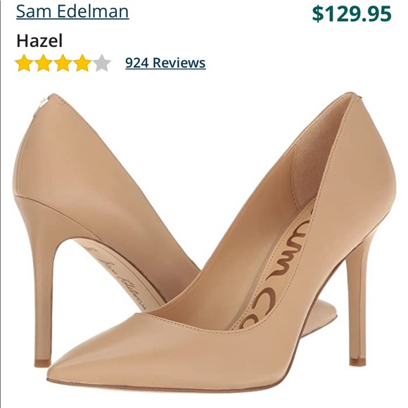 sam edelman nude heels